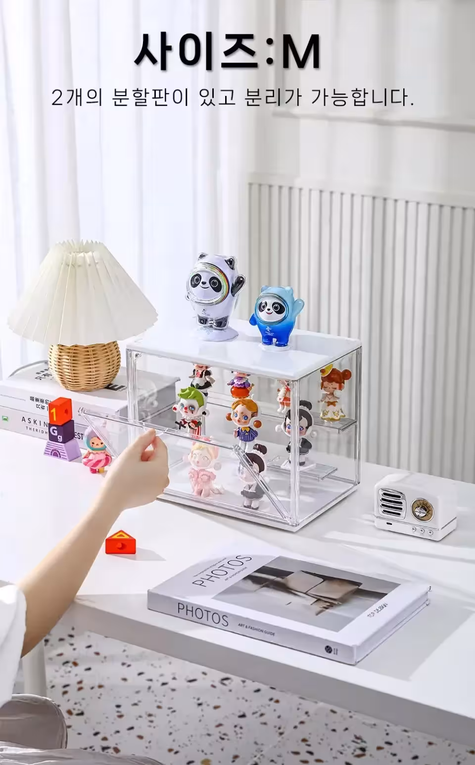 acrylic figurine display case