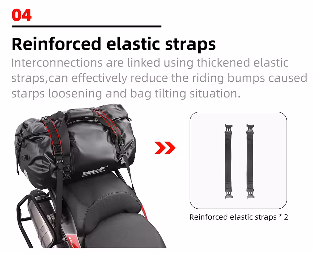 motorcycle seat bag