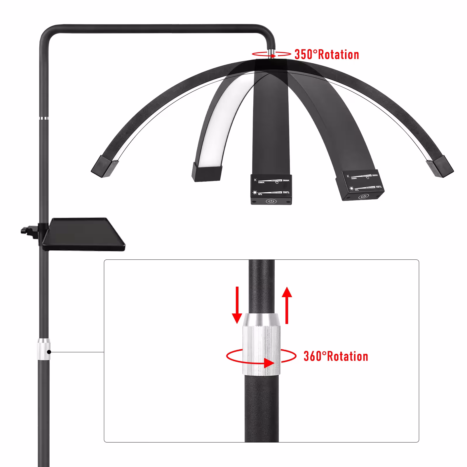 Luci LED per fotografia