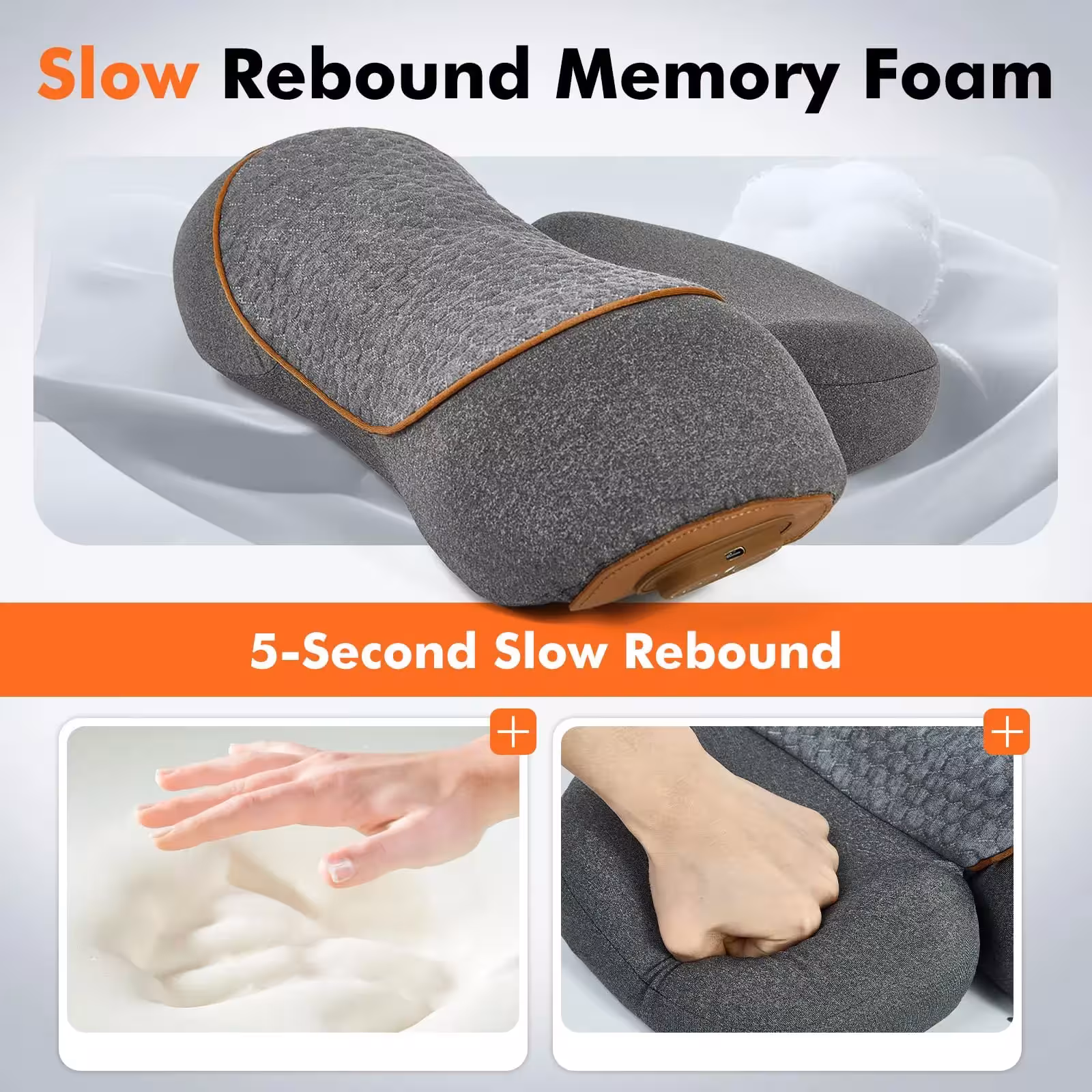almohada de masaje de cuello