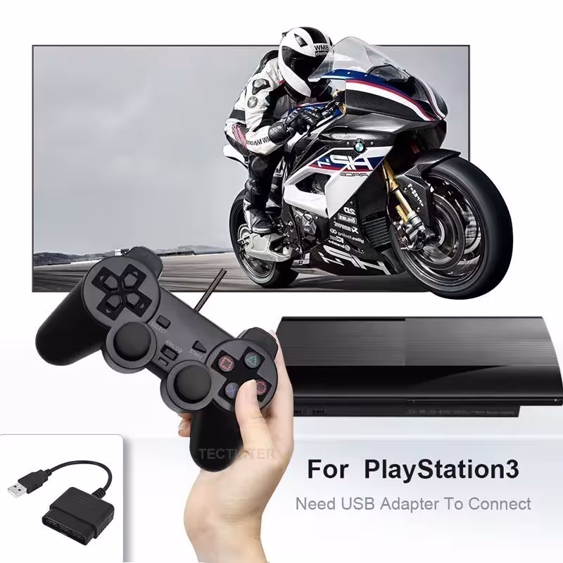 kabelgebundener Controller für PlayStation 2
