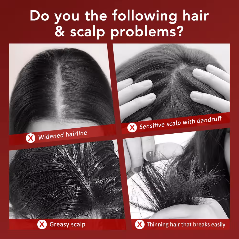 pettine di massaggio elettrico per capelli