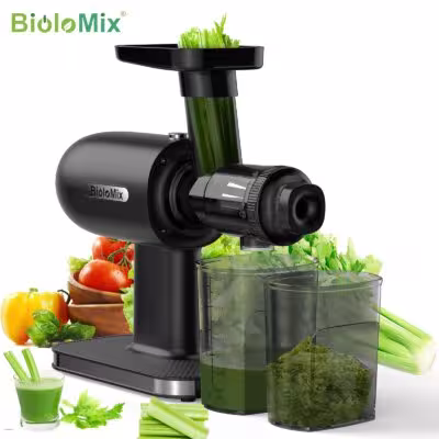 Succo di pressione fredda BioloMix con funzione inversa e funzionamento silenzioso
