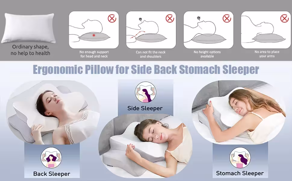 ergonomiczna poduszka senna