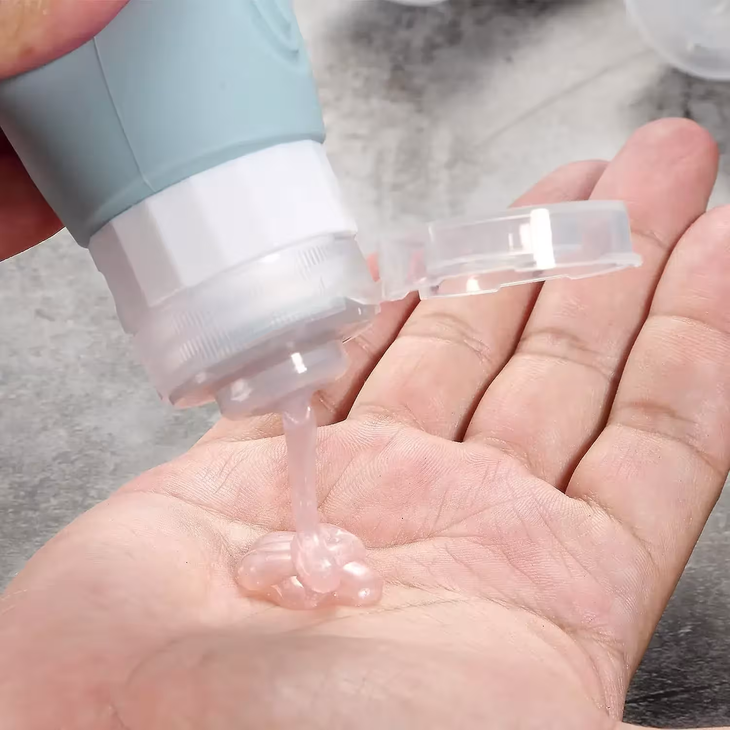bouteille de voyage en silicone