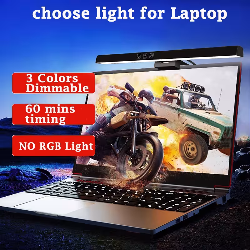 Barra de luz LED para monitor