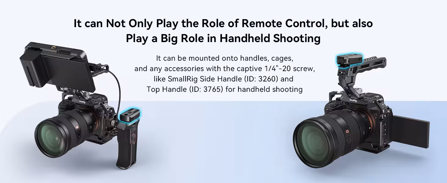 wireless remote control for cameras