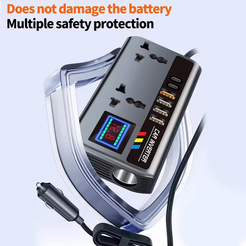 portable car inverter 12V