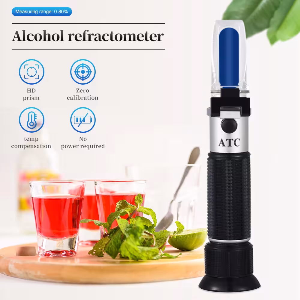 réfractomètre à alcool