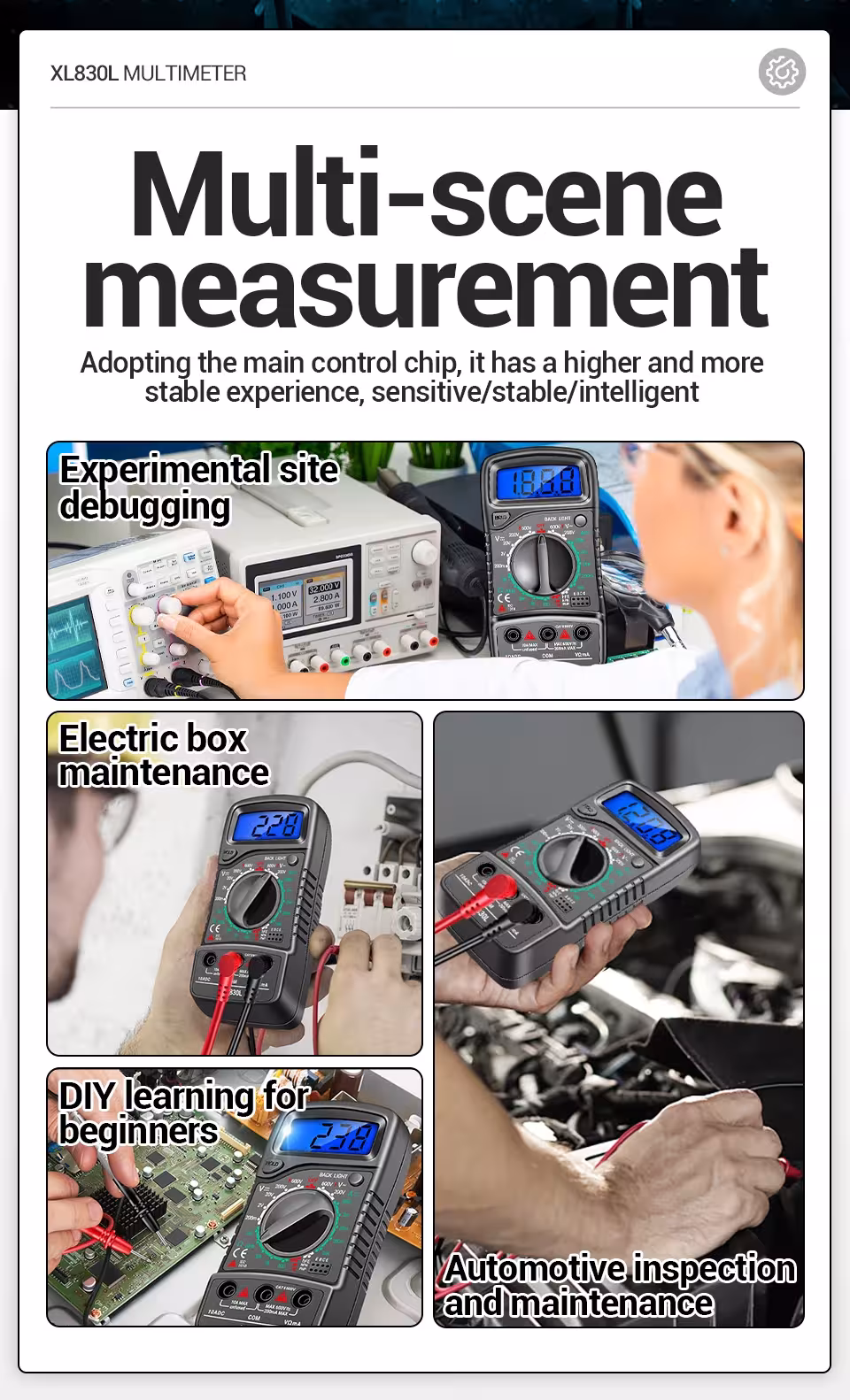 multimètre numérique pour automobile