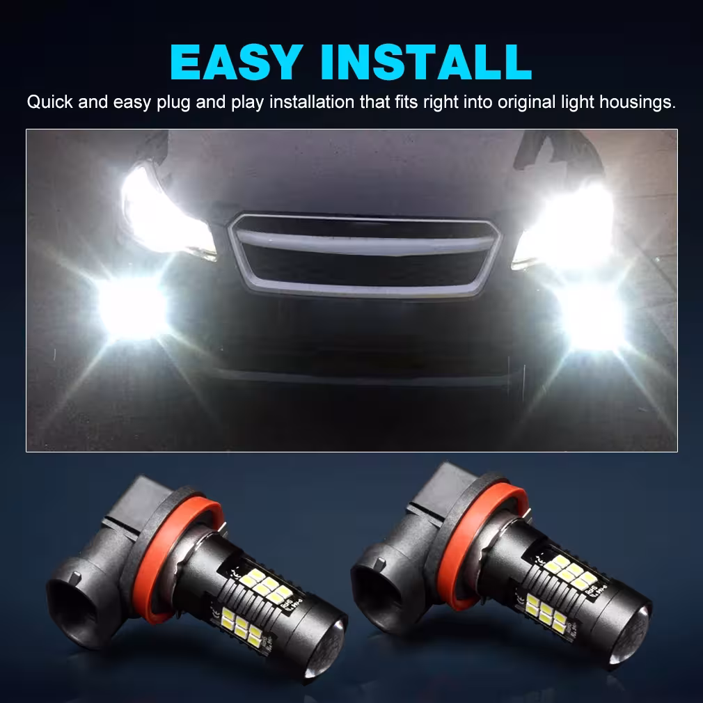 Faros LED para coche H8 H11