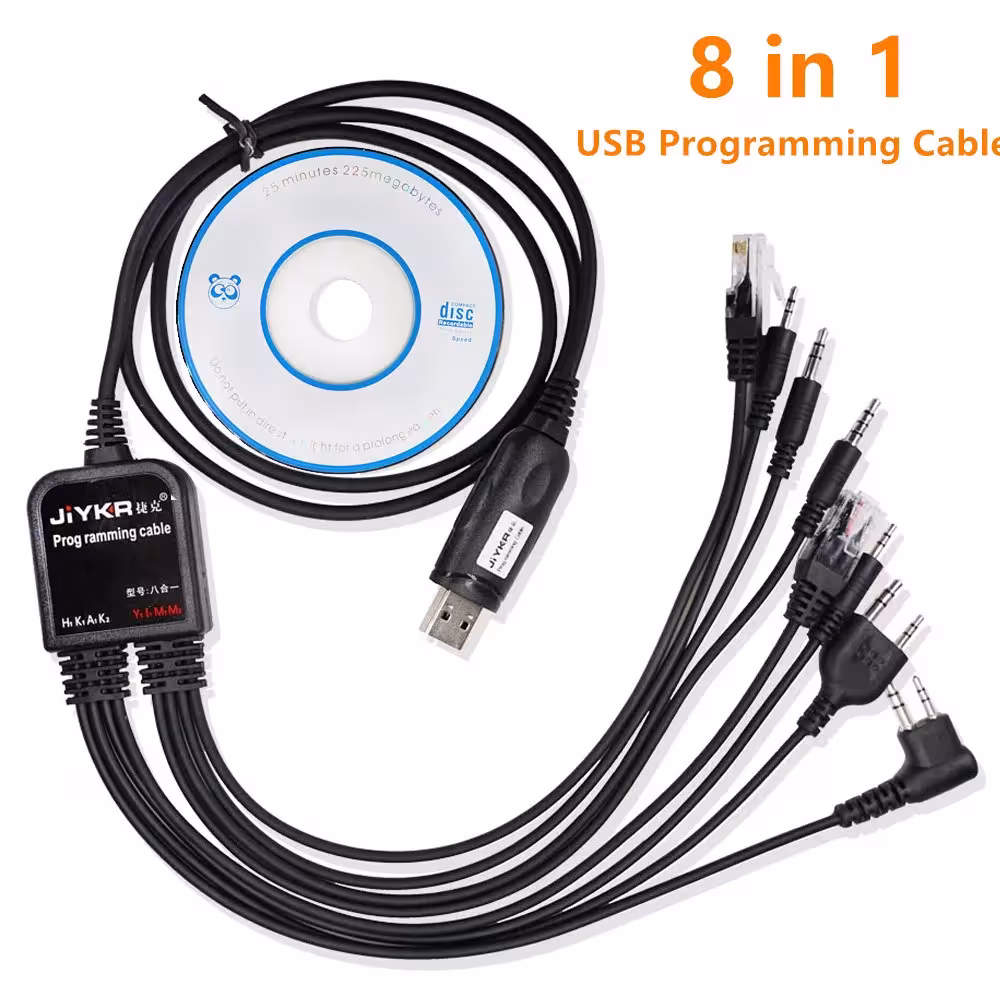 cable de programación USB para radios