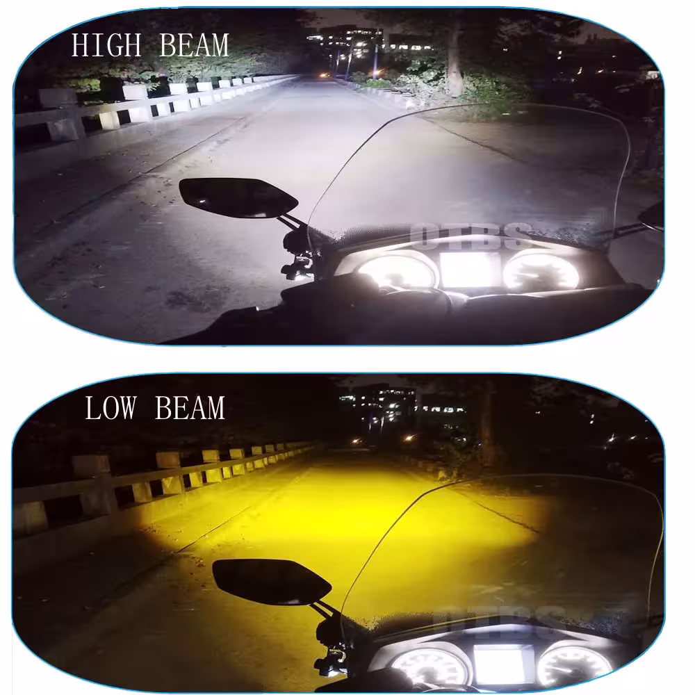 LED motorcycle lights 100W