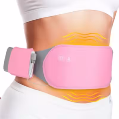 Šildantis dirželis menstruacijai USB Power Bank 6 vibracija 3 temperatūra