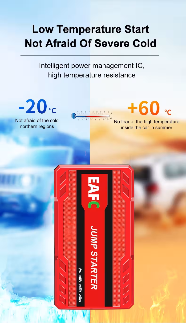 démarreur de voiture 600A