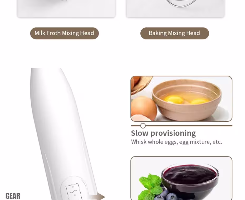 mezclador de cocina eléctrica USB