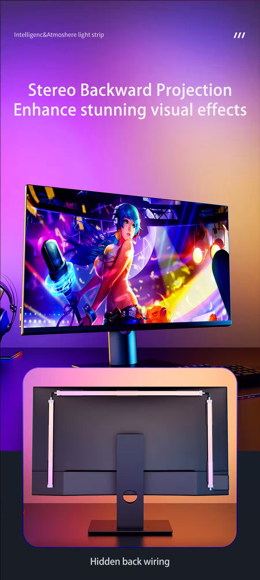 tira LED gaming