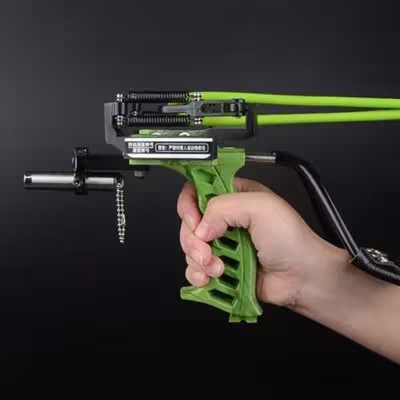 Catapulte composite laser pour la chasse et le tir avec 3 bandes élastiques