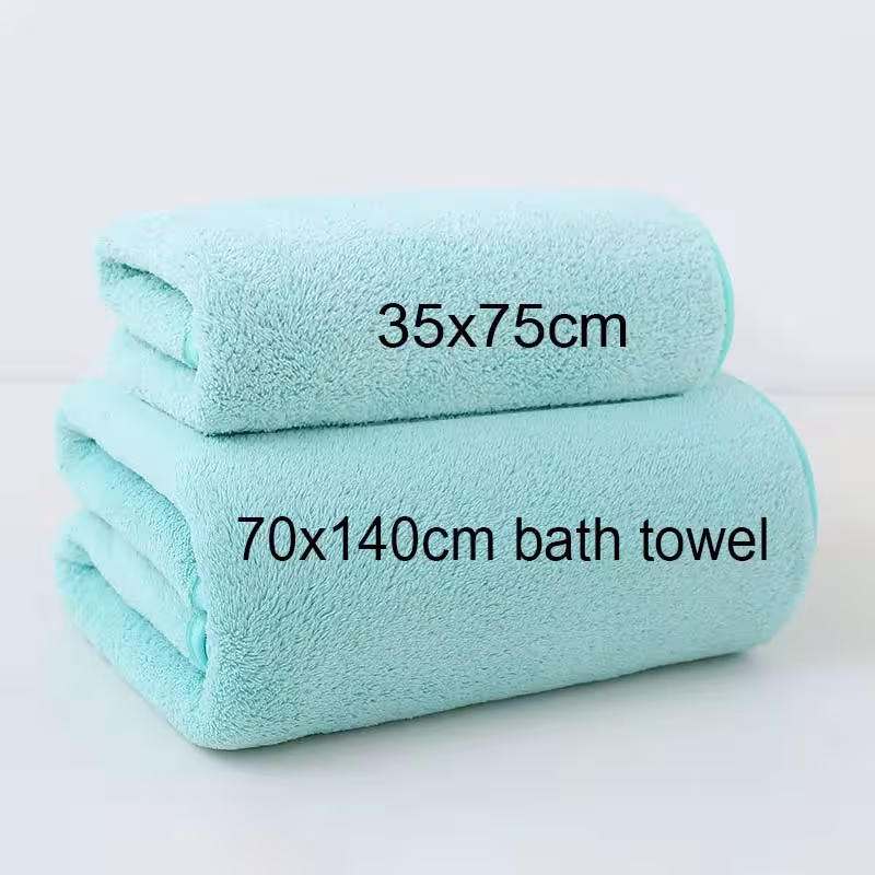 coral fleece towels