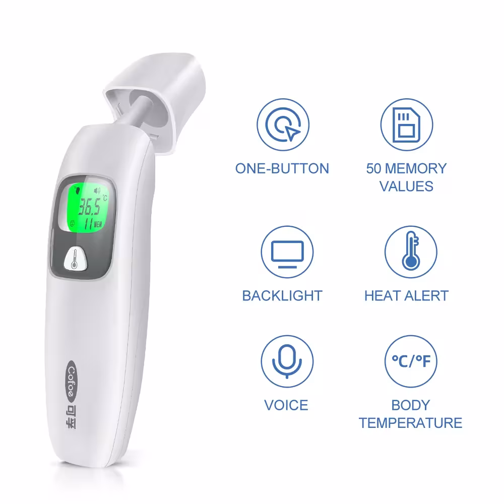 Thermomètre numérique pour oreille de bélier