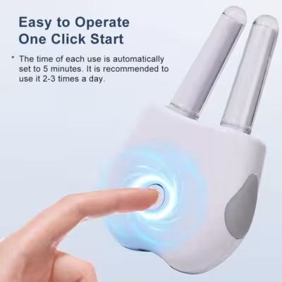 Appareil intelligent de thérapie par lumière rouge nasale avec chargement USB