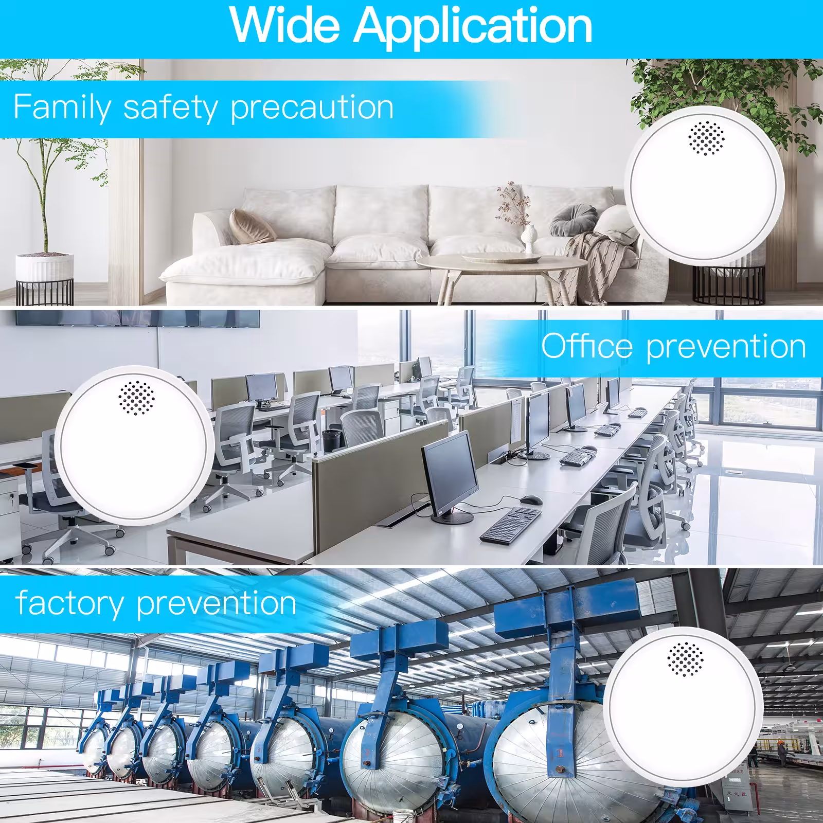 smart smoke detector alarm