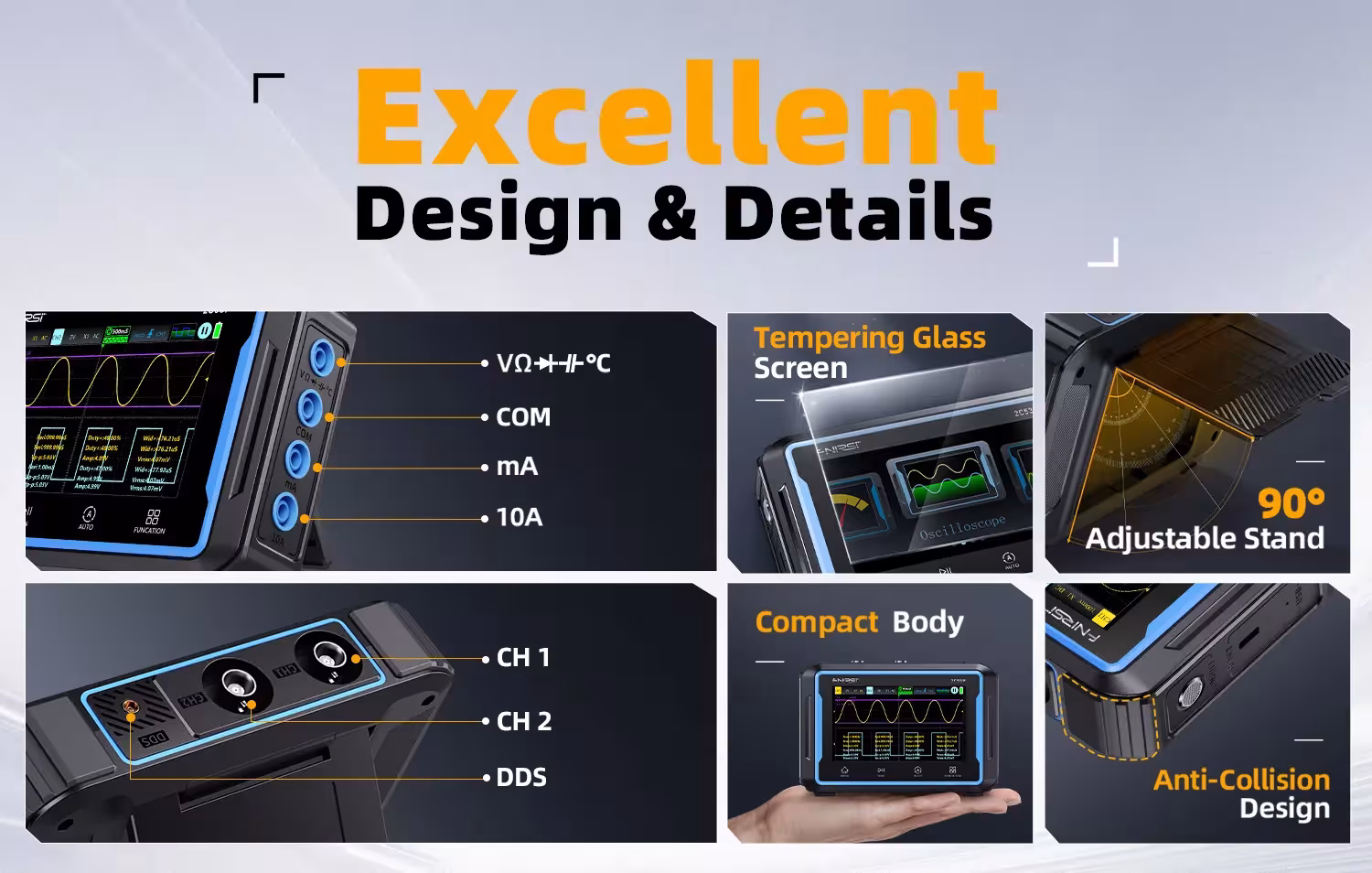 portable oscilloscope multimeter