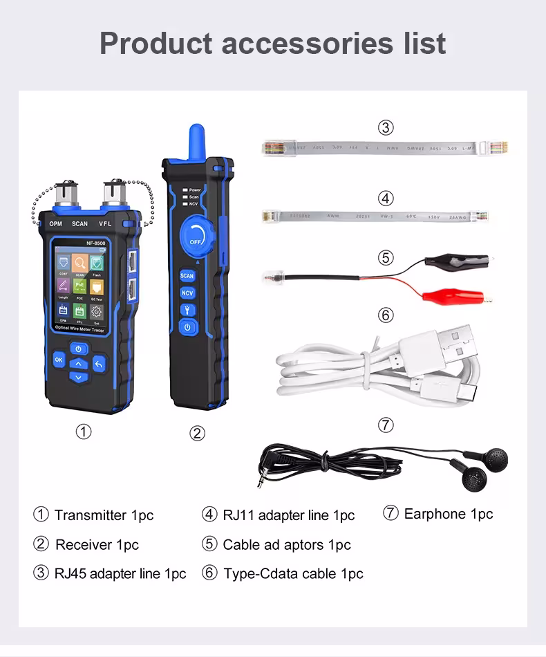 network cable tester optical power
