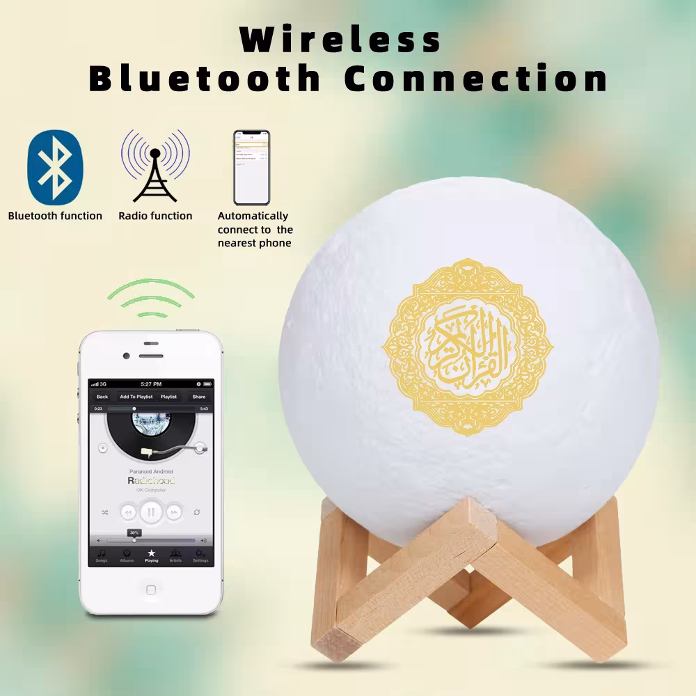 Quran garsiakalbis Bluetooth