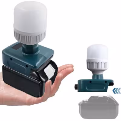 LED work lamp 12W Makita 18V battery portable light