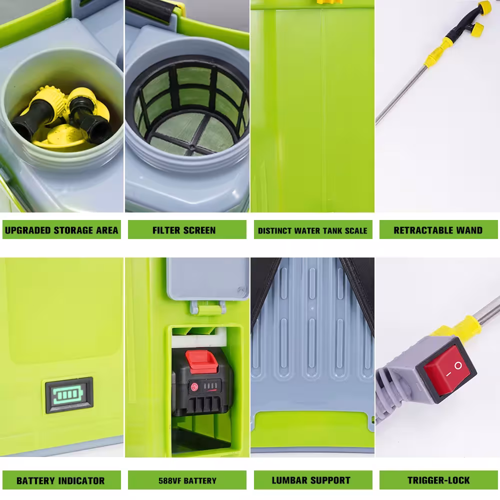 sistema de pulverizador eléctrico 20L