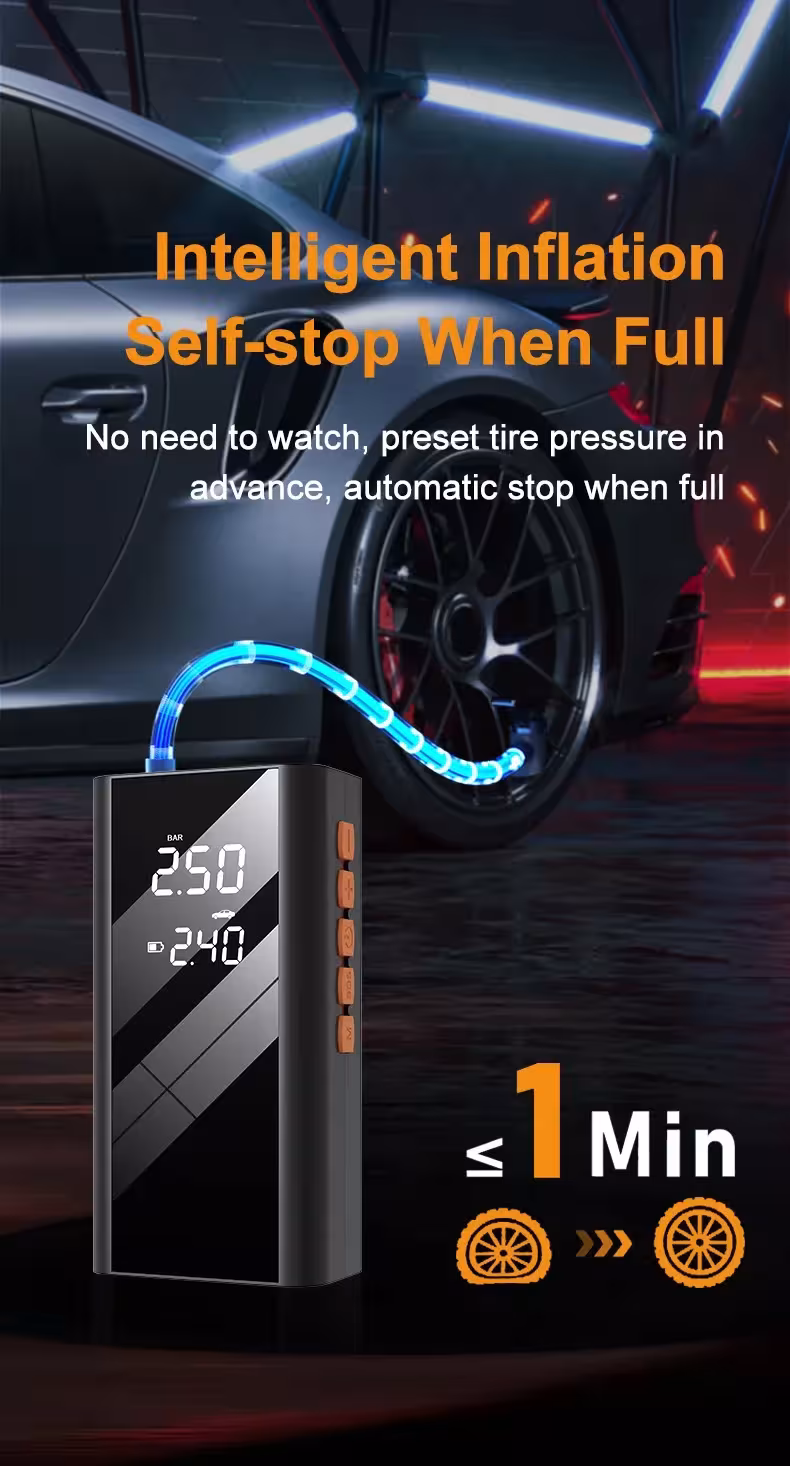 automobilio starteris power bank