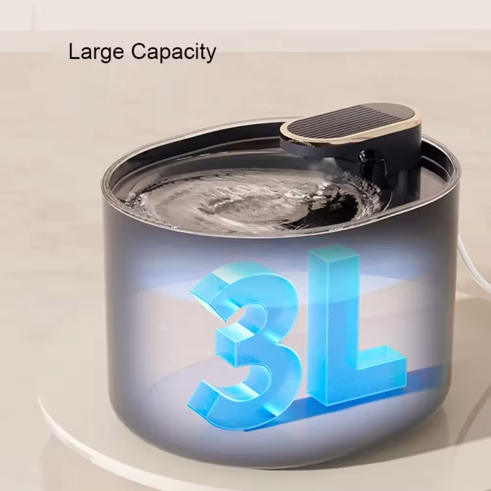 fuente de agua automática