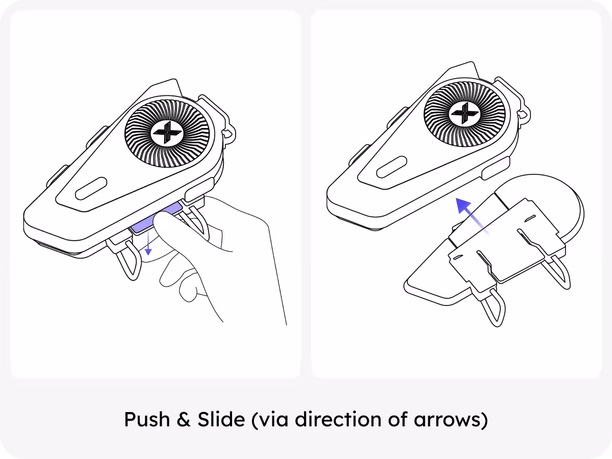 motorcycle Bluetooth intercom