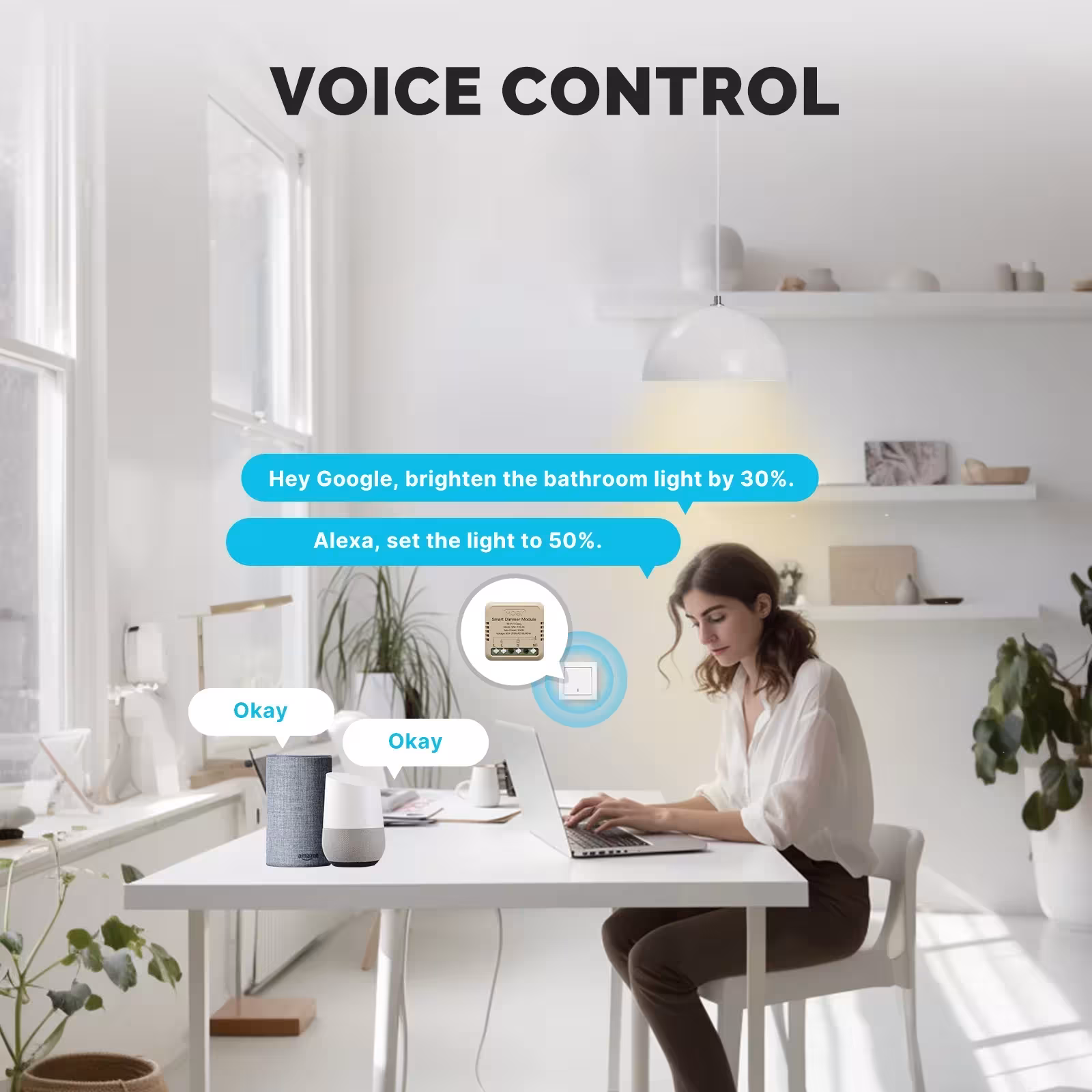 Módulo de conmutación WiFi inteligente