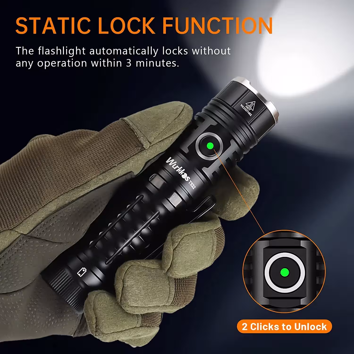 lampe de poche rechargeable LED