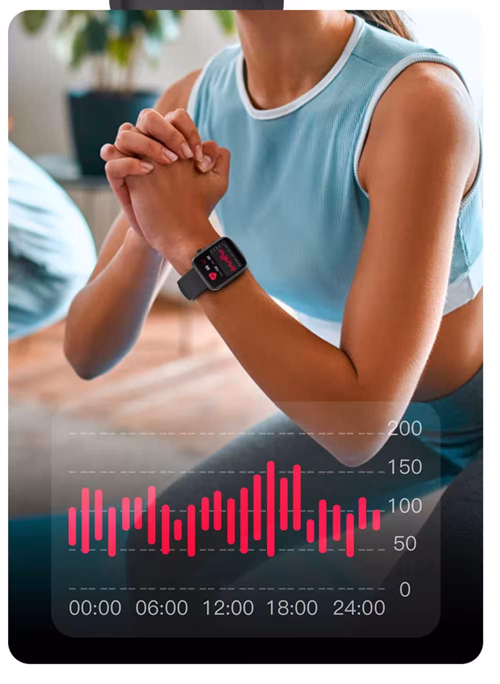 smart clock mit gesundem watching