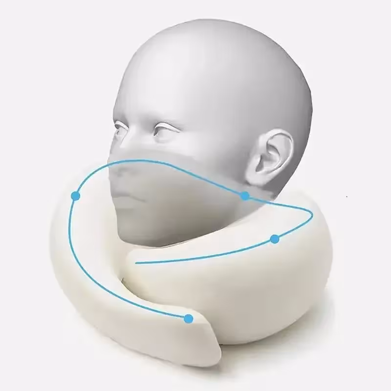 cuscino da viaggio per il collo