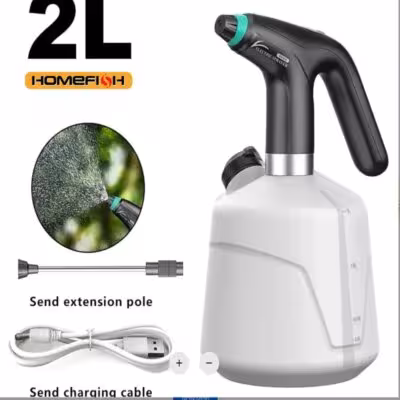 HOMEFISH 2L Electric Watering Can Automatic Garden Irrigation Tool