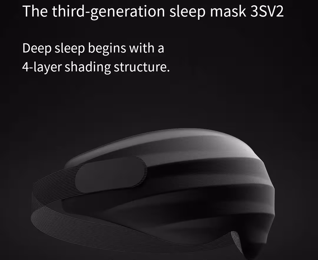 3D akių kaukė miegui