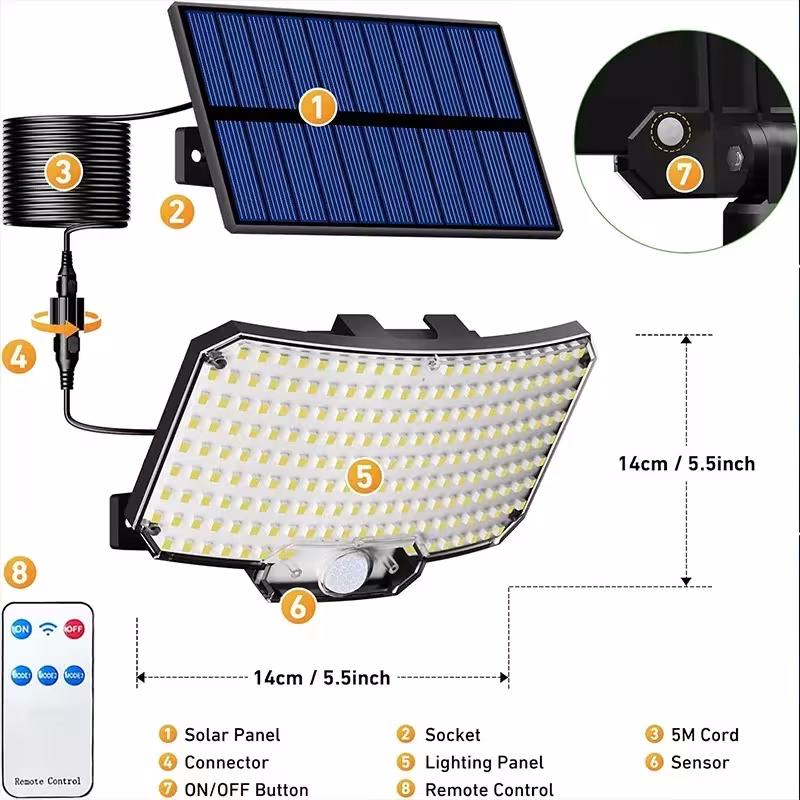 solar LED lamp