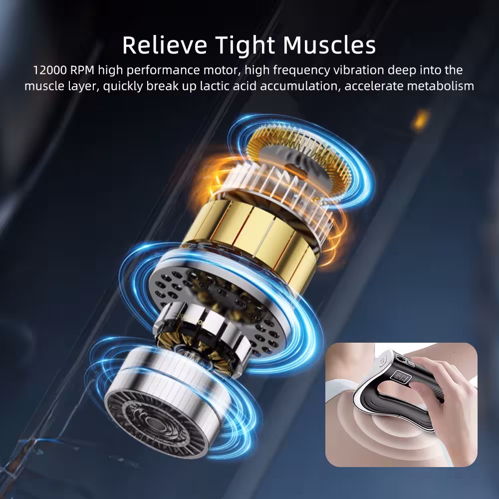 masajeador eléctrico para la fascia