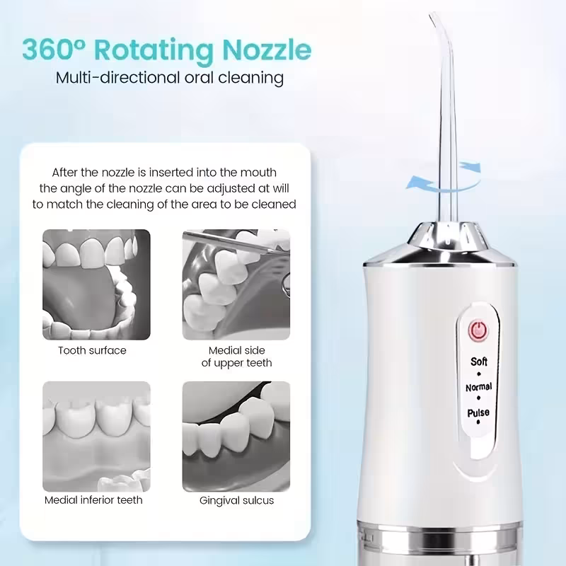 irrigador dental oral USB