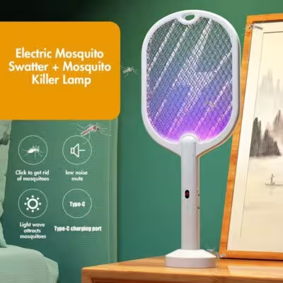 3 en 1 lampe de compositeur électrique 3000V Type- C rechargeable