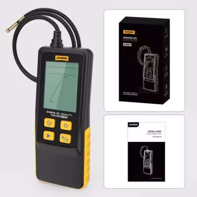 AUTOOL AS503 probador digital de aceite de motor con pantalla LCD de 2,8 pulgadas
