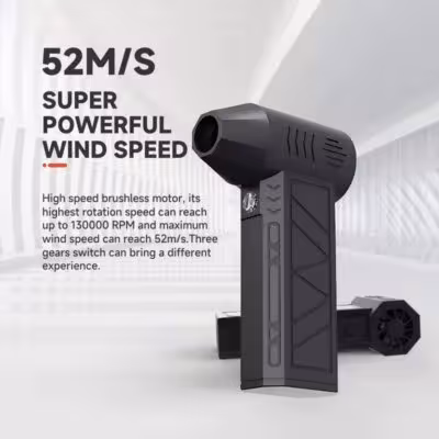 130000 RPM electric air blowing without brushing motor at high speed 52m / s