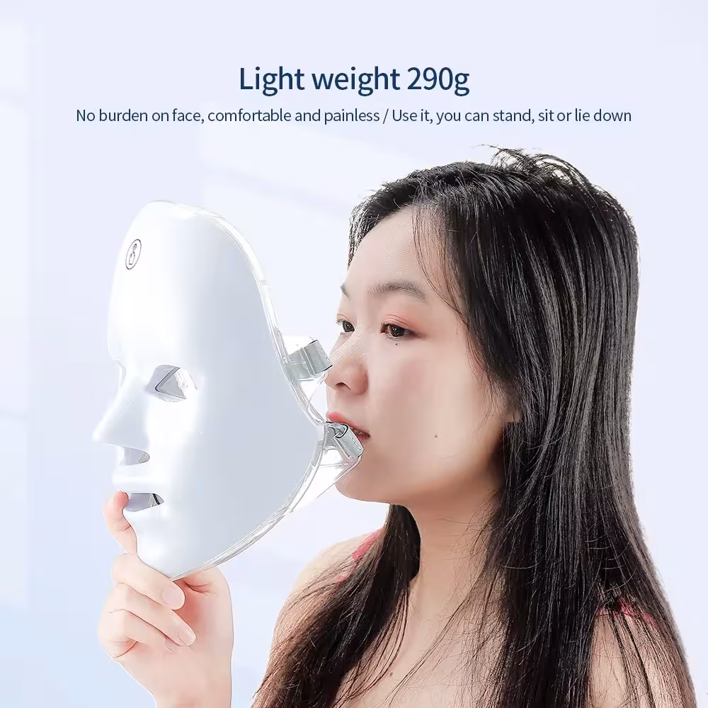 LED fotono veido ir kaklo aparatas