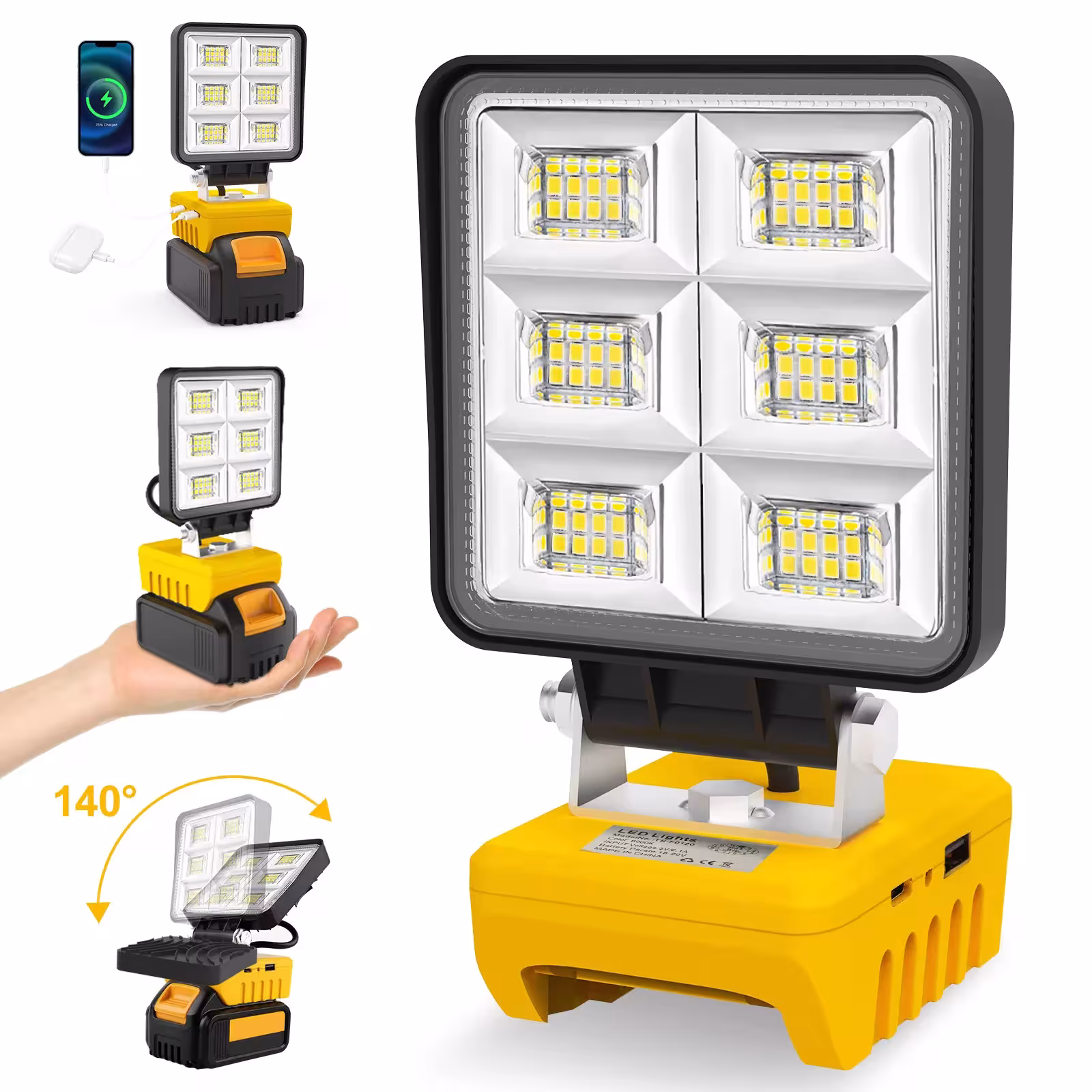 portable working LED light