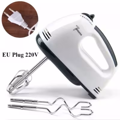 Sbattitore elettrico a mano a 7 velocità frullatore automatico per creme e pasticceria