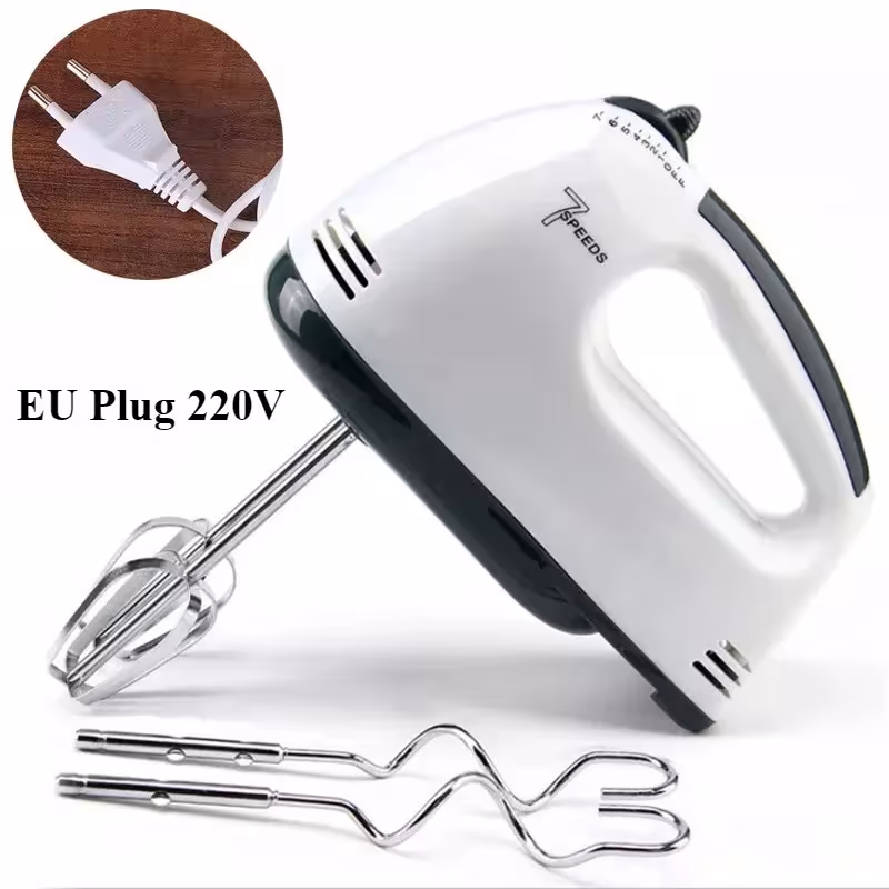 Sbattitore elettrico a mano a 7 velocità frullatore automatico per creme e pasticceria